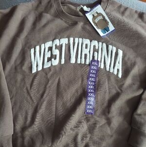 Brown West Virginia Sweatshirt